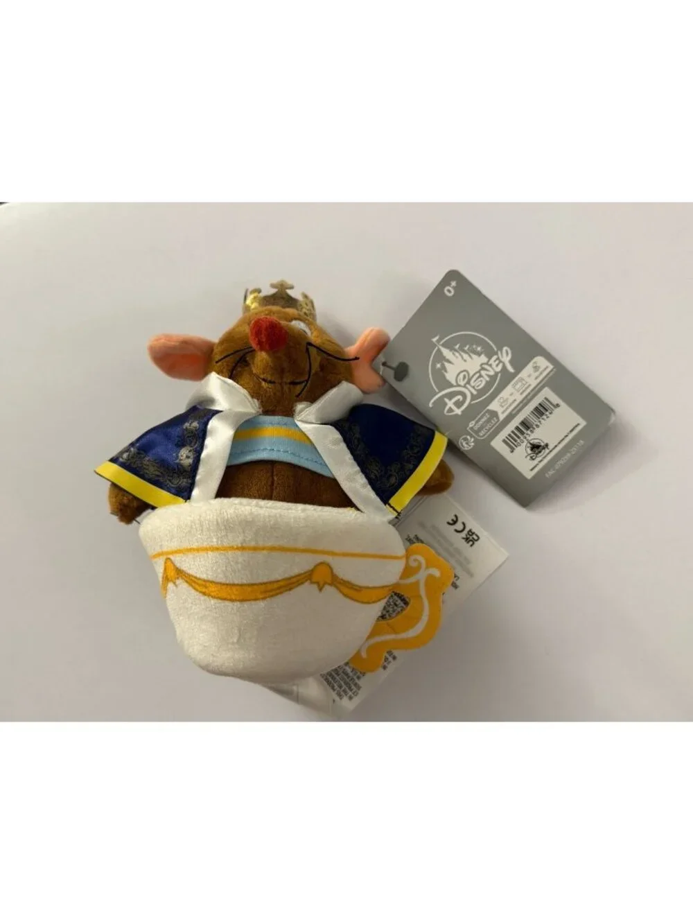 Disney Cinderella King Mouse Teacup Plush Toy Disney Store New EB3